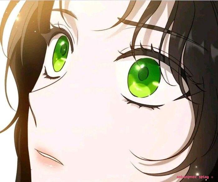hình ảnh mắt anime mắt xanh